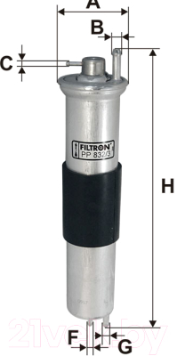 Топливный фильтр Filtron PP832/3