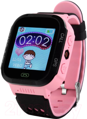 Умные часы детские Wonlex GW500S (розовый)