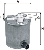 Топливный фильтр Filtron PP857/3 - 