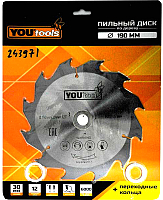 Пильный диск Yourtools Z12 190/30мм - 