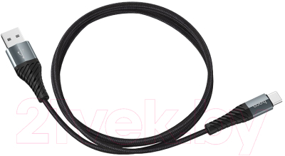 Изображение товара Кабель Hoco X38 Cool Charging AM-Type-C (1м, черный)