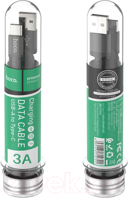 Изображение товара Кабель Hoco X14 Times Speed AM-Type-C (2м, черный)