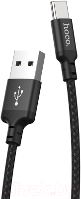 Изображение товара Кабель Hoco X14 Times Speed AM-Type-C (2м, черный)