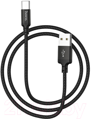 Изображение товара Кабель Hoco X14 Times Speed AM-Type-C (2м, черный)