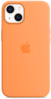Чехол-накладка Apple Silicone Case With MagSafe для iPhone 13 / MM243 (Marigold) - 