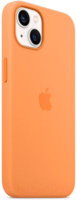 Чехол-накладка Apple Silicone Case With MagSafe для iPhone 13 / MM243 (Marigold)