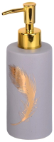 Дозатор для жидкого мыла АкваЛиния Феникс B4230-1 (серый) - 