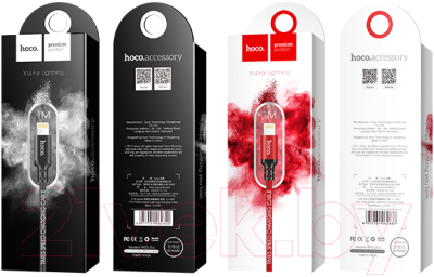 Изображение товара Кабель Hoco X14 Times Speed AM-8pin Lightning (2м, черный)