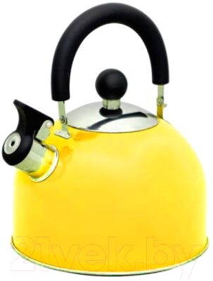 Чайник со свистком Катунь КТ-105J (желтый)