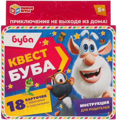 

Настольная игра Умные игры, Квест Буба / 4680107921574