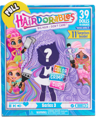 

Кукла с аксессуарами Hairdorables, Яркие вечеринки / 23725