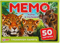 

Настольная игра Умные игры, Мемо. Мамы и малыши / 4680107921246