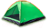 Палатка Sundays Simple 4 ZC-TT004-4 (зеленый/желтый) - 