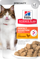 Влажный корм для кошек Hill's Science Plan Perfect Digestion / 606444 (85г) - 