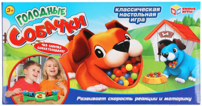 

Настольная игра Умные игры, Голодные собачки / ZY762191-R