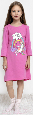 Сорочка детская Mark Formelle 577712 (р.98-52, розовый/печать)
