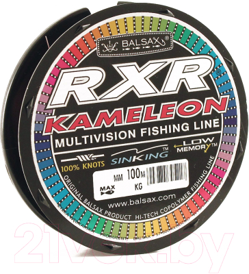 

Леска монофильная Balsax, Красный, RXR Kamelion Box 0.25мм / 0068544