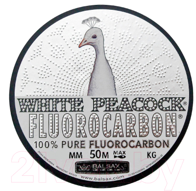 

Леска флюорокарбоновая Balsax, Прозрачный, White Peacock Box 0.14мм / 0077485