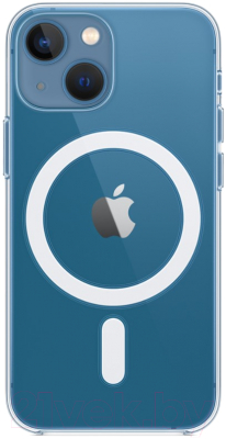 Чехол-накладка Apple Clear Case with MagSafe для iPhone 13 Mini / MM2W3 (прозрачный)