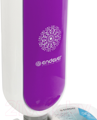 Пароочиститель Endever Odyssey Q-609 (белый/фиолетовый)