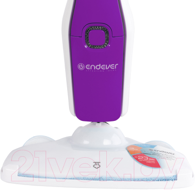 Пароочиститель Endever Odyssey Q-611 (белый/фиолетовый)