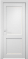Дверь межкомнатная MDF Techno Stefany 4002 50x200 (белый/лакобель кремовый) - 