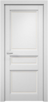Дверь межкомнатная MDF Techno Stefany 4003 60x200 (белый/лакобель кремовый) - 