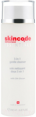 Лосьон для лица Skincode Essentials 3-in-1 Gentle Cleanser (200мл)