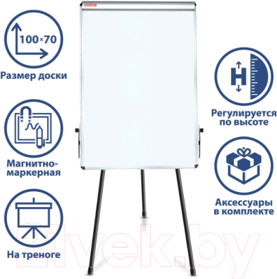 Магнитно-маркерная доска Brauberg 231720