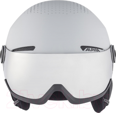 Шлем горнолыжный Alpina Sports 2021-22 Arber Visor / A9228-31 (р-р 54-58, матовый серый)