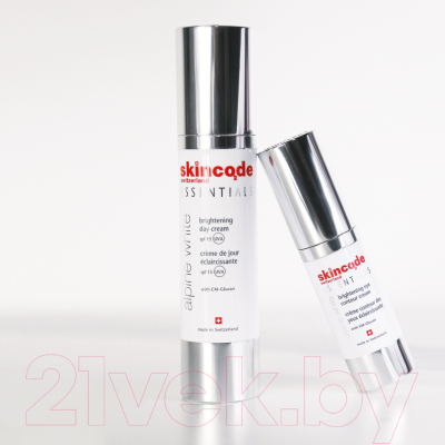 Крем для лица Skincode Essentials Alpine White Brightening Day Cream SPF 15 (50мл)