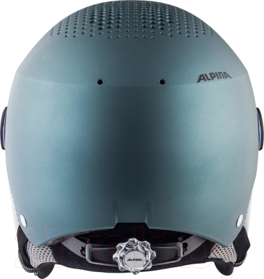 Шлем горнолыжный Alpina Sports 2021-22 Arber Visor / A9228-50 (р-р 58-61, матовый зеленый)