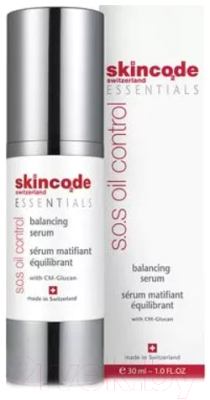 Сыворотка для лица Skincode Essentials S.O.S Oil Control Balancing Serum (30мл)