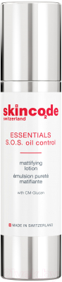 Изображение товара Лосьон для лица Skincode Essentials S.O.S Oil Control Mattifying Lotion (50мл)