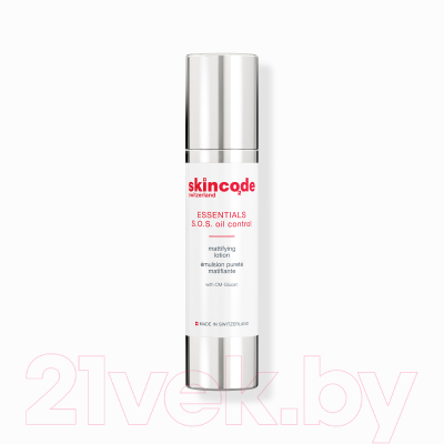 Изображение товара Лосьон для лица Skincode Essentials S.O.S Oil Control Mattifying Lotion (50мл)