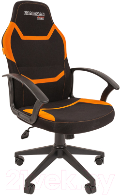 Кресло геймерское Chairman Game 9 (черный/оранжевый)