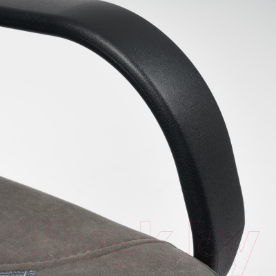 Кресло офисное Tetchair Parma (флок серый 29/ткань серый TW-12)