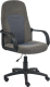 Кресло офисное Tetchair Parma (флок серый 29/ткань серый TW-12) - 