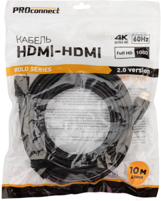 Кабель PROconnect HDMI - HDMI / 17-6108-6 (10м)