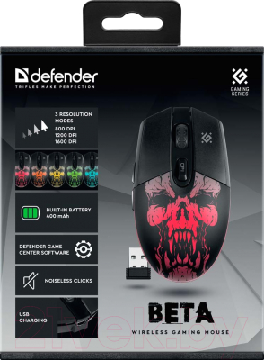 Мышь Defender Beta GM-707L / 52707