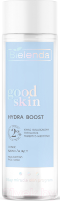 Тоник для лица Bielenda Good Skin Hydra Boost Увлажняющий с гиалуроновой кислотой (200мл)