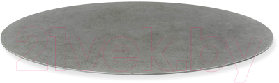 Обеденный стол Sheffilton SHT-TU30/TT21-6 100-75 (керамика черный/гранитно-серый)