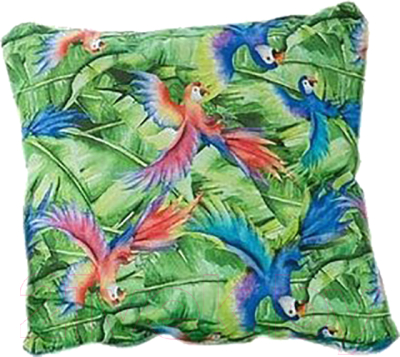 Подушка для садовой мебели Этель Попугай / 4264624