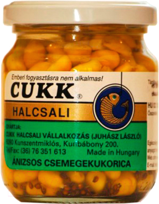 Изображение товара Насадка рыболовная CUKK Кукуруза в сиропе сладкая анис 4843 (220мл)