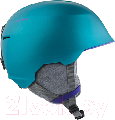 Шлем горнолыжный Alpina Sports 2021-22 Maroi Jr / A9217-41 (р-р 51-54, бирюзовый матовый)