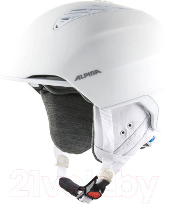 Шлем горнолыжный Alpina Sports Grand Lavalan / A9223-10 (р-р 54-57, белый матовый)