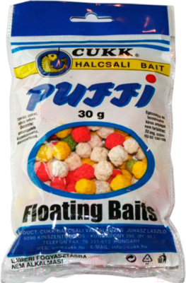 Изображение товара Насадка рыболовная CUKK Puffi Small в Сахаре 4928 (30г)