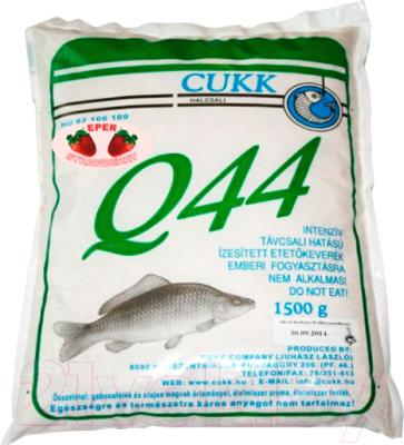 Прикормка рыболовная CUKK Q44 / 4967 (1.5кг, Strawberry)