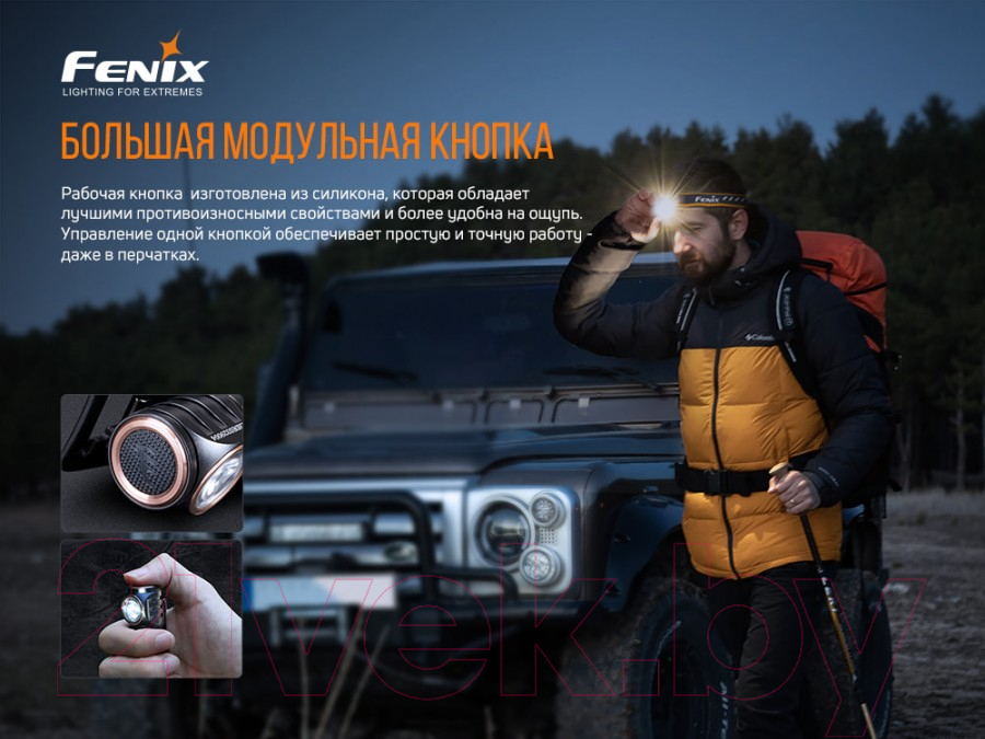 Фонарь Fenix Light HM50RV20