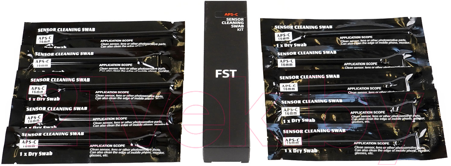 Набор швабр для чистки оптики FST SS-16APS-C / 00-00000183